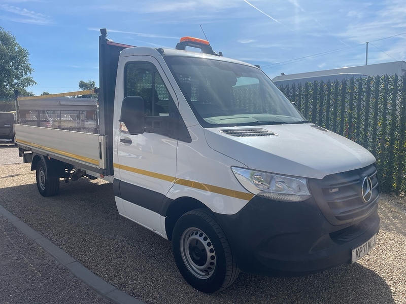 Mercedes-Benz 315 2.0 CDI Progressive L3 LWB 14FT DROPSIDE TAIL LIFT - WHITE