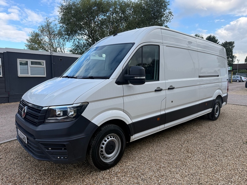 Volkswagen 2.0 TDI CR35 Trendline  L3 LWB PANEL VAN - WHITE 2.0 5dr Panel Van Manual Diesel