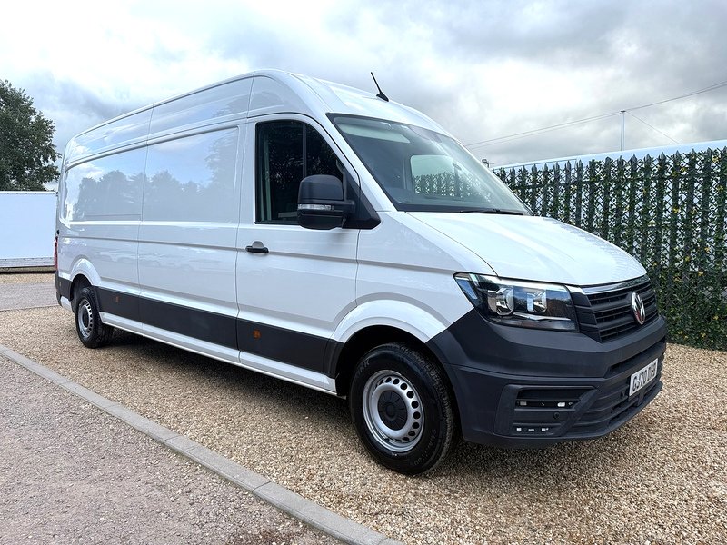 Volkswagen 2.0 TDI CR35 Trendline  L3 LWB PANEL VAN - WHITE 2.0 5dr Panel Van Manual Diesel