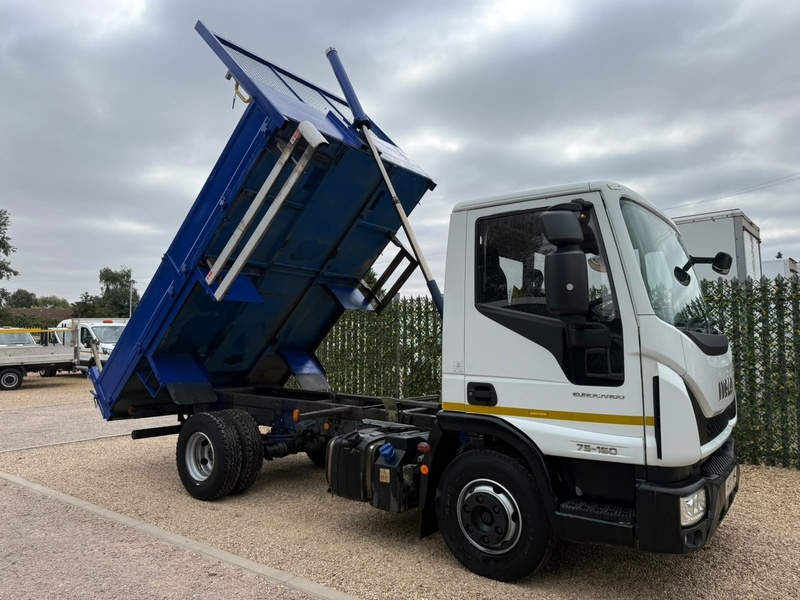 Iveco 75E16k Tipper 7.5 Ton 4 X 2 Lorry Manual
 4.5 Tipper Automatic Diesel