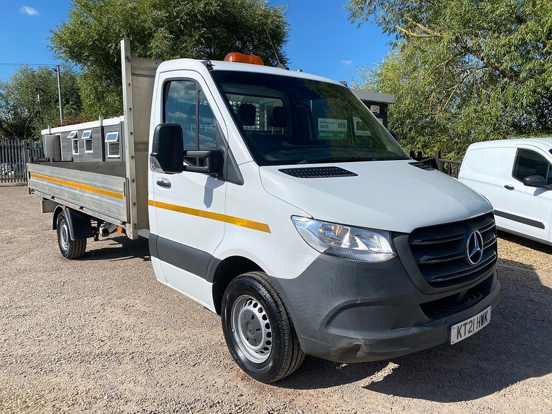 Mercedes-Benz 315 2.0 CDI Progressive L3 LWB 14ft DROPSIDE - WHITE
