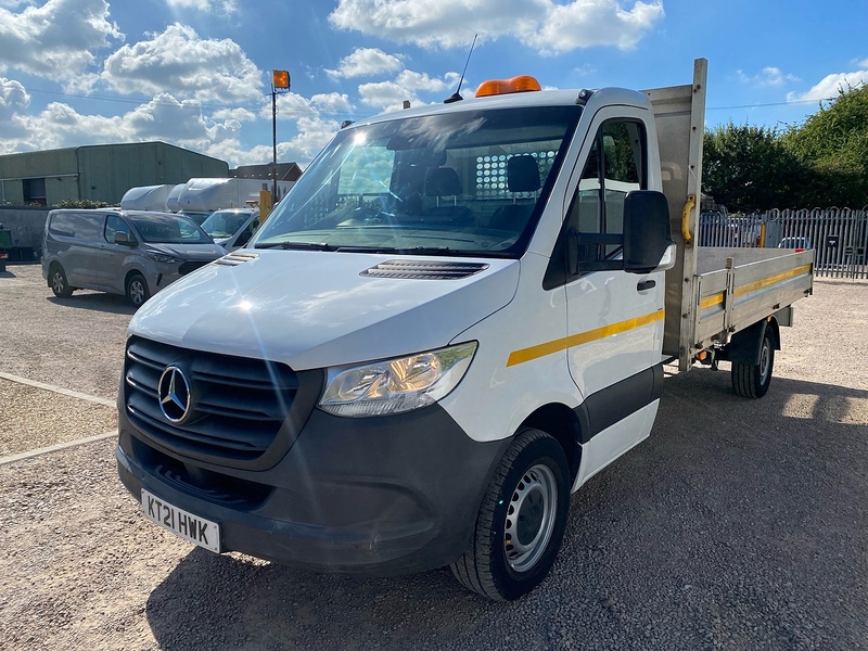 Mercedes-Benz 315 2.0 CDI Progressive L3 LWB 14ft DROPSIDE - WHITE