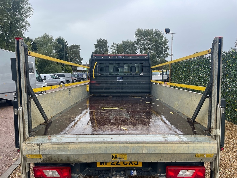 Ford 350 2.0 EcoBlue Leader XLWB L4 14FT DROPSIDE TAIL LIFT TRAFFIC MANAGEMENT SPEC