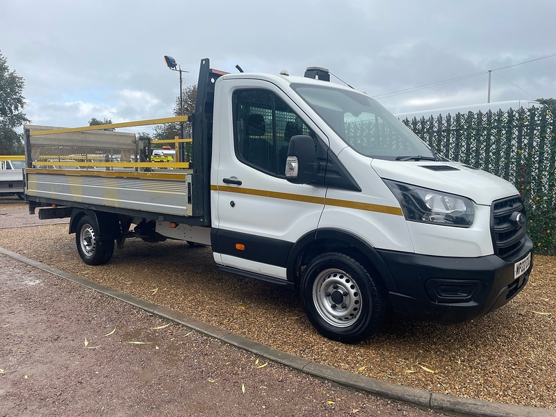 Ford 350 2.0 EcoBlue Leader XLWB L4 14FT DROPSIDE TAIL LIFT TRAFFIC MANAGEMENT SPEC
