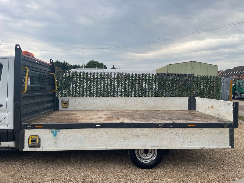 Ford 2.0 350 EcoBlue Leader L3 LWB 14FT DROPSIDE - WHITE