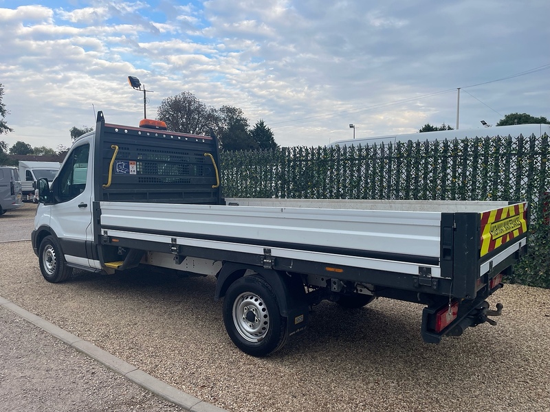 Ford 2.0 350 EcoBlue Leader L3 LWB 14FT DROPSIDE - WHITE