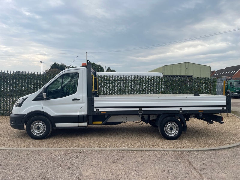 Ford 2.0 350 EcoBlue Leader L3 LWB 14FT DROPSIDE - WHITE