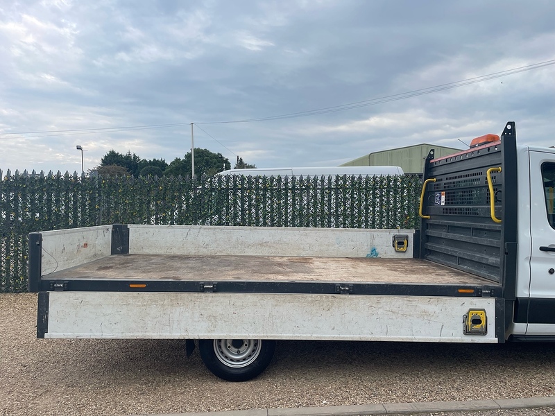 Ford 2.0 350 EcoBlue Leader L3 LWB 14FT DROPSIDE - WHITE
