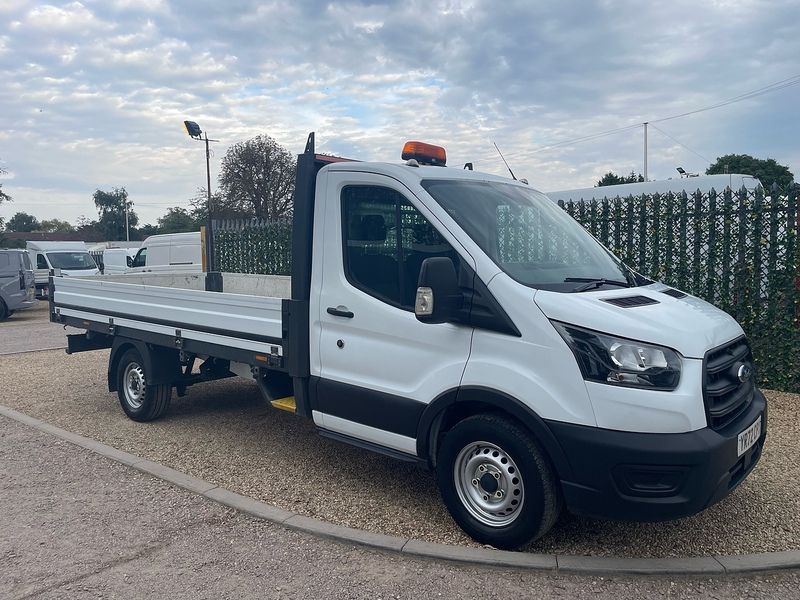 Ford 2.0 350 EcoBlue Leader L3 LWB 14FT DROPSIDE - WHITE