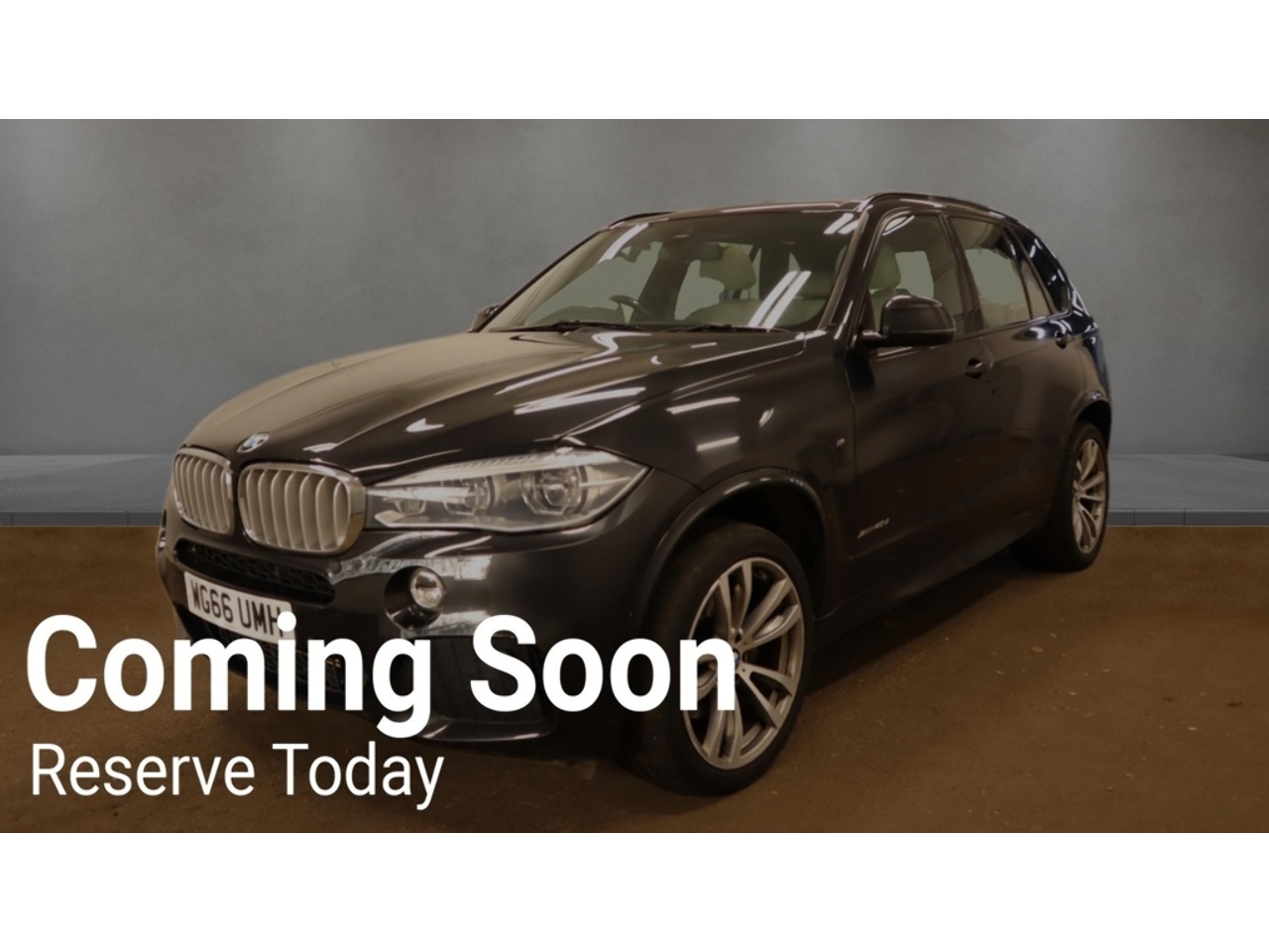 Used 2016 BMW X5 40d M Sport For Sale in Staffordshire (U7353) Top