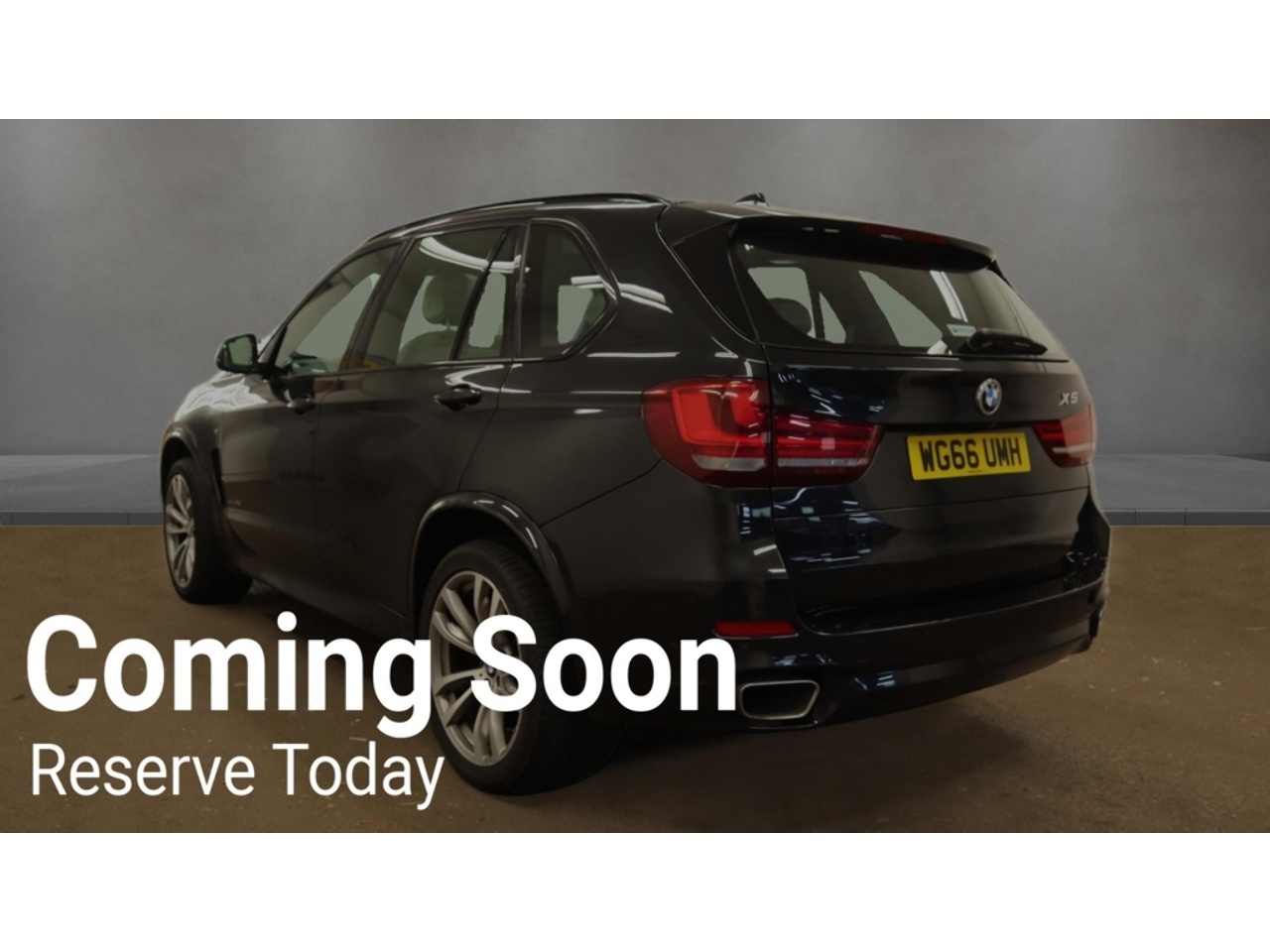Used 2016 BMW X5 40d M Sport For Sale in Staffordshire (U7353) Top