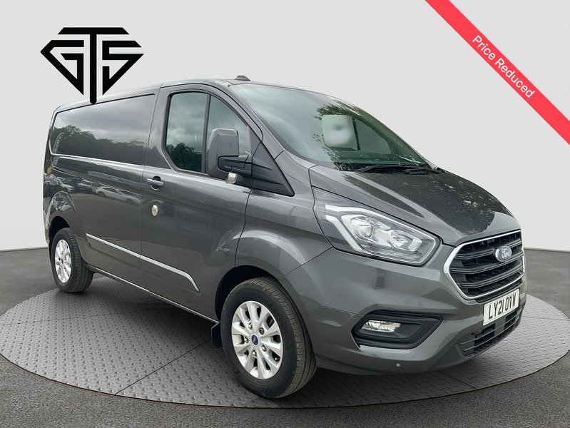Magnetic (Metallic Paint) 2021 Ford Transit Custom Van Front-wheel drive Manual