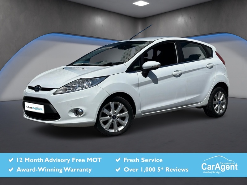 2011 FORD FIESTA 1.4 ZETEC HATCHBACK 5DR PETROL AUTOMATIC 154 G KM, 94 BHP 2011... photo