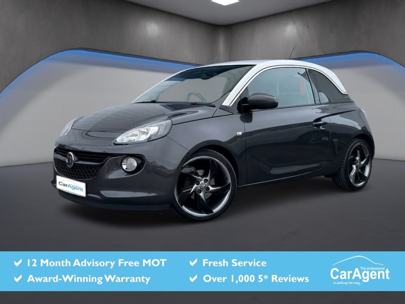 2013 VAUXHALL ADAM SLAM HATCHBACK 1.4 MANUAL PETROL 2013 62,700 MLS 1.4 MANUAL PETROL GREY... photo