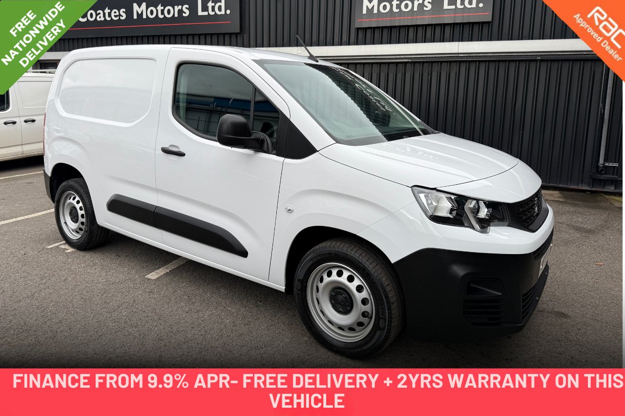 Peugeot 1.5 BlueHDi 1000 Professional Premium + Standard Panel Van 5dr Diesel Manual SWB Euro 6 (s/s) (100 bhp)