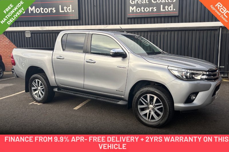 2.4 D-4D Invincible Pickup Double Cab 4dr Diesel Auto 4WD Euro 6 (s/s) (TSS) (150 ps)