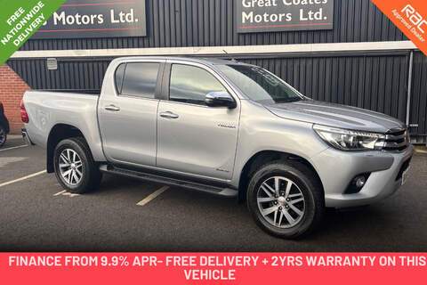 2.4 D-4D Invincible Pickup Double Cab 4dr Diesel Auto 4WD Euro 6 (s/s) (TSS) (150 ps)