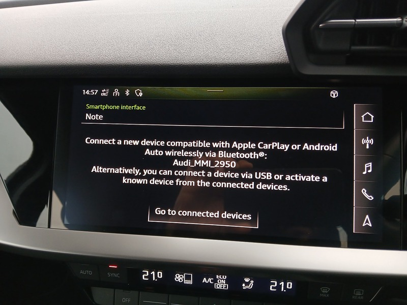 Audi A3 TFSIe Sport - U3434