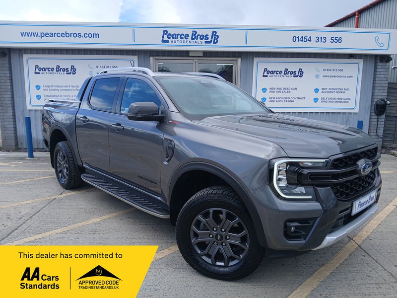 Carbonized Grey (Metallic Paint) 2023 Ford Ranger Pickup Truck All-wheel drive Automatic