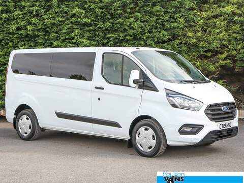 Ford Transit Custom 460 DRW Trend 170ps, 2.0TDCi, L4H3, 17 Seat Minibus, Air Con, Cruise Control, Heated Screen, Sat Nav Minibus Manual Diesel