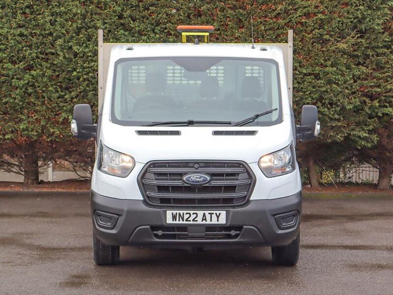 Ford Transit 350 RWD 2.0TDCi, 130ps, L4 Dropside, 4.1m Body, Reverse Camera, DAB, Bluetooth, Tow Bar Ball Pin - U6866