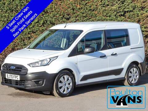 Ford Transit Connect CITROEN DISPATCH 1400 Enterprise M MWB 6 Seat Crew Van / Double Cab, Air Con, Cruise, Rev Park