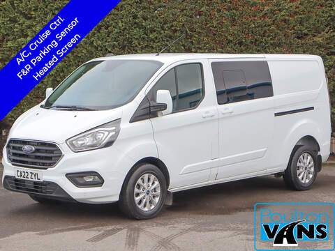 Ford Transit Custom 220 EcoBlue 1.5TDCI, 75PS, 6 Speed, L1 SWB Van, Bluetooth, Air Con, Dead Locks, Service History.