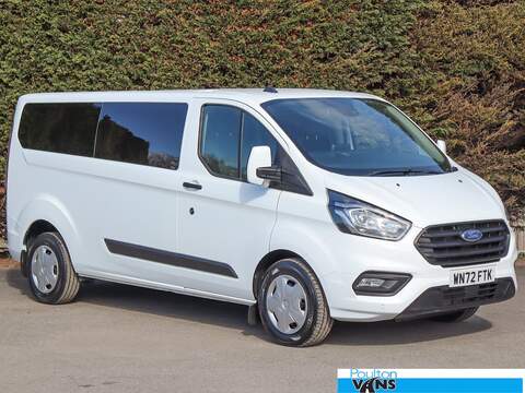 Ford Transit Custom 460 DRW Trend 170ps, 2.0TDCi, L4H3, 17 Seat Minibus, Air Con, Cruise Control, Heated Screen, Sat Nav Minibus Manual Diesel