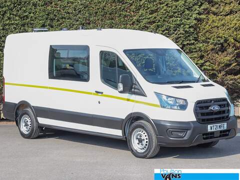 Ford Transit 350 Leader 2.0TDCi, 130PS, L3H2 LWB 7 Seat Welfare Van, Air Con, Microwave, Sink, Table, Toilet