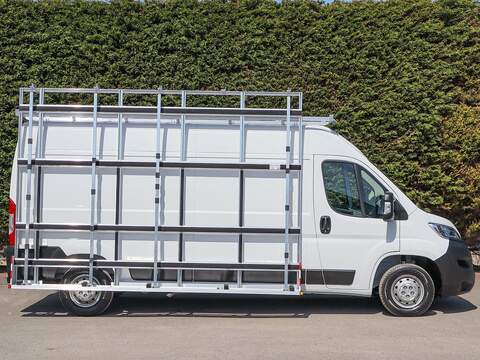 Vauxhall Movano Prime 2.2bi Turbo, 140bhp, L3H2 LWB Glass Rack Van, Sat Nav, Air Con, Cruise, Bluetooth, CarPlay - U6917