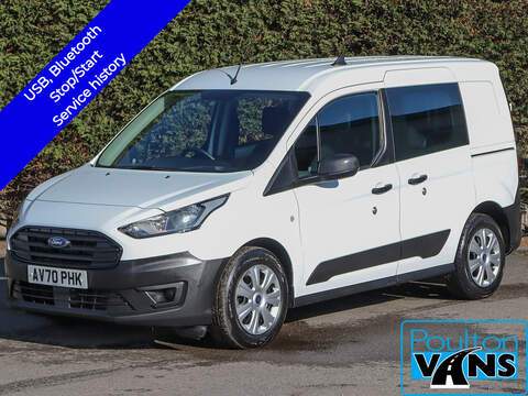 Ford Transit Connect 220 EcoBlue 1.5TDCI, 75PS, 6 Speed, L1 SWB Van, Bluetooth, Air Con, Dead Locks, Service History.