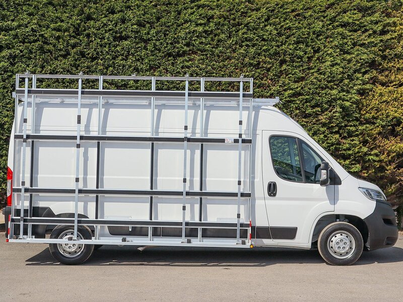 Vauxhall Movano Prime 2.2bi Turbo, 140bhp, L3H2 LWB Glass Rack Van, Sat Nav, Air Con, Cruise, Bluetooth, CarPlay - U6955
