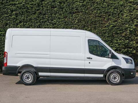 Ford Transit 350 FWD 2.0TDCi, 130ps, L3H2 LWB MED ROOF Panel Van, Front + Rear Parking Sensors, Bluetooth - U6972