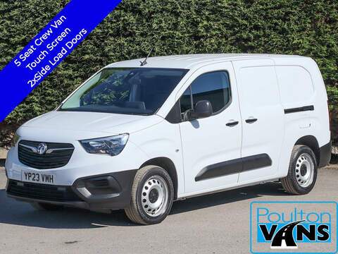 Vauxhall Combo 3100 PRO 2.0 TurboD 145bhp L2 LONG Panel Van, SAT NAV, REV CAM, AIR CON, CRUISE, REV PARK