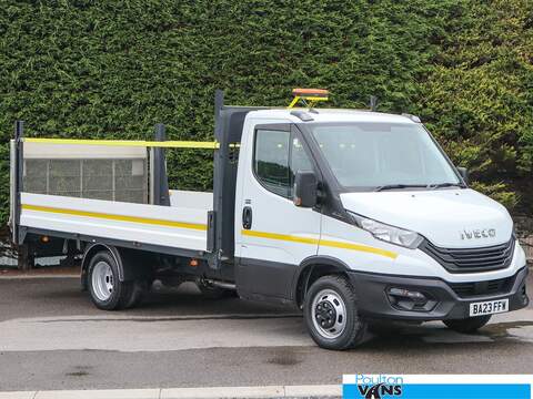 Iveco Daily N35 125S 14'11" / 4.5M XLWB Alloy Sided Dropside Pick Up. Bluetooth Handsfree, Reverse Camera, Dropside Manual Diesel Dropside Manual Diesel