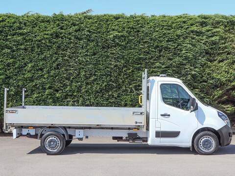 Vauxhall Movano F3500 FWD BiTurbo 135BHP 13' L3 LWB DROPSIDE PICK UP , Bluetooth, Air Con - U7015