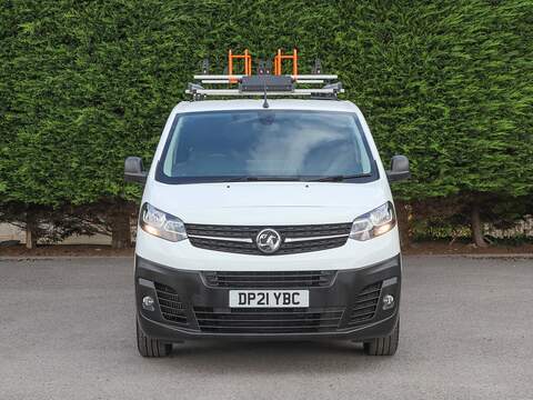 Vauxhall Vivaro 2900 Dynamic 1.5 TURBO D 100BHP L2 LONG PANEL VAN, Hubb Systems Racking + Easi Load Ladder Carrier - U7036