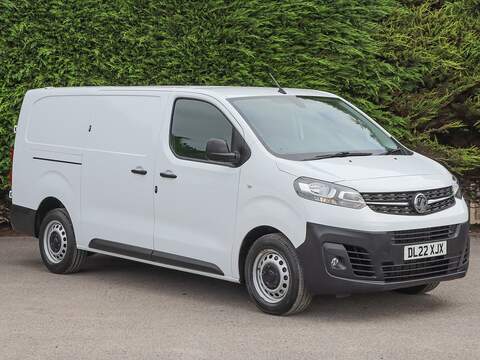 Vauxhall Vivaro 2900 Dynamic 1.5 TURBO D 100BHP L2 LONG PANEL VAN, Hubb Systems Racking + Easi Load Ladder Carrier