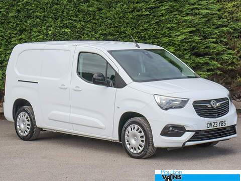 Vauxhall Combo 2300 PRO 1.5 TURBO D 100BHP L2 LONG VAN, 3 Seats, Sat Nav, Rev Cam, Air Con, Cruise, Rev Park
