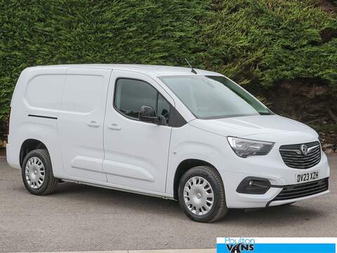 Vauxhall Combo 2300 PRIME 1.5 Turbo D 100BHP 6 Speed L1 SWB VAN, 3 Seats, B.Tooth, Air Con, Cruise Control