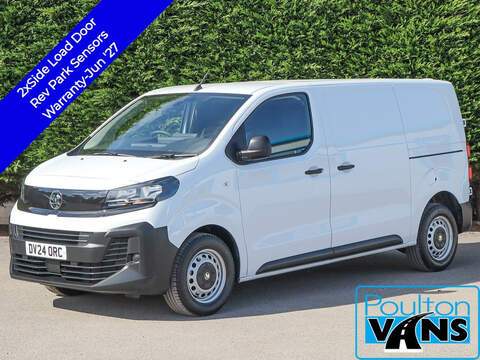 Vauxhall Vivaro 2900 Sportive 1.5 TURBO D 100BHP  L2 LONG PANEL VAN, AIR CON, CRUISE, TWIN SLD, REV PARK
