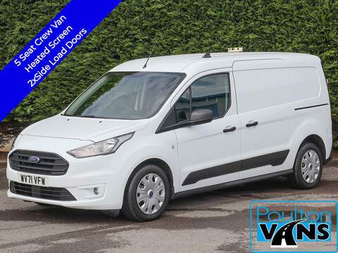 Ford Transit Connect 320 Limited 2.0TDCI, 130ps, L2 LWB 6 Seat Van, Heated Screen, Air Con, Cruise Control, Front + Rear Parking Sensors