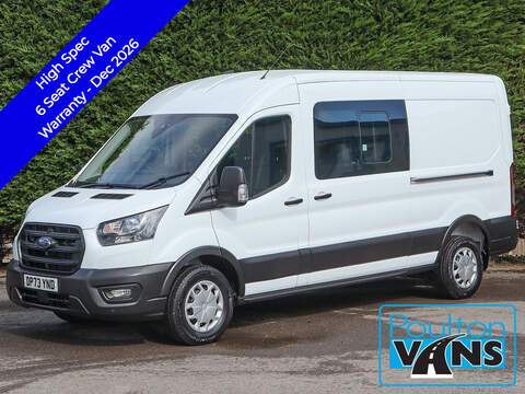 Ford Transit 320 Limited 2.0TDCI, 130ps, L2 LWB 6 Seat Van, Heated Screen, Air Con, Cruise Control, Front + Rear Parking Sensors