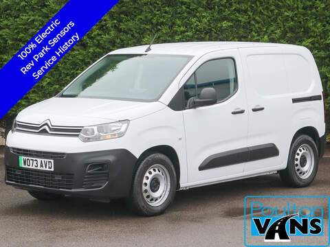Citroen e-Berlingo ICON 50KW 7KW CHARGER ELECTRIC 136PS AUTO L2 LONG VAN, 3 Seats, Hi Spec, Main Dealer Service History