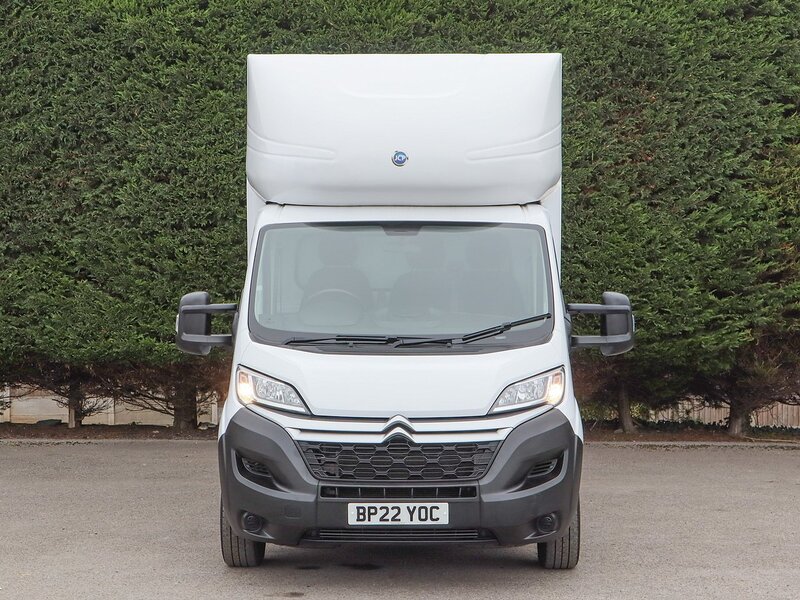 Citroen Relay 35 Plus, 2.2HDI, 140BHP, 11'8" / 3.55M L3 LWB LUTON BOX VAN, Air Con, Tie Rails, 500KGS Tail Lift - U7097