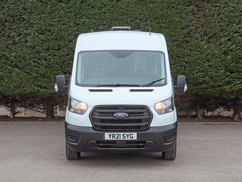 Ford Transit 350 FWD Leader 2.0TDCI, 130ps, L3 H2 LWB 7 Seat Welfare Van, Clarks Conversion, Toilet To Rear - U7107