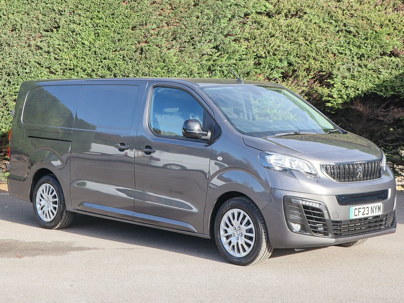 Peugeot e-Expert Asphalt Premium + 75KW Electric AUTO L2 Long Panel Van, Hi Spec, Warranty Till 31/05/2026. - U7109