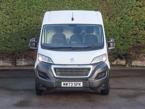 Peugeot Boxer 335 PROF PREM + 2.2HDI 140BHP L3 H2 LWB PANEL VAN, SAT NAV, AIR CON, CRUISE, REV PARK SENS - U7113
