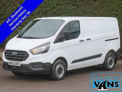 Ford Transit Custom 300 Leader 2.0TDCI 105ps SWB Van Air Con Reverse Parking Sensors, Bluetooth