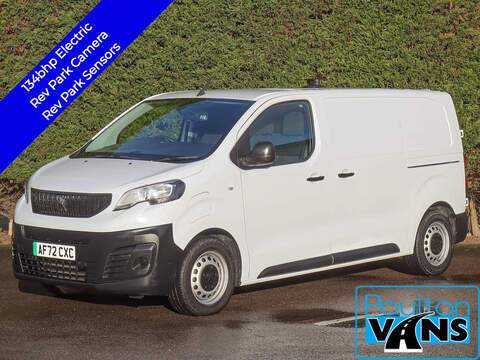 Peugeot e-Expert Asphalt Premium + 75KW Electric AUTO L2 Long Panel Van, Hi Spec, Warranty Till 31/05/2026.
